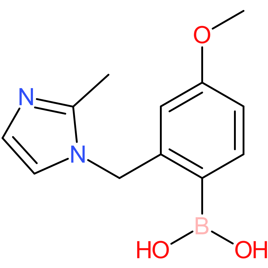 (4-methoxy-2-[(2-methyl-1h-imidazol-1-yl)methyl]phenyl)boronic acid