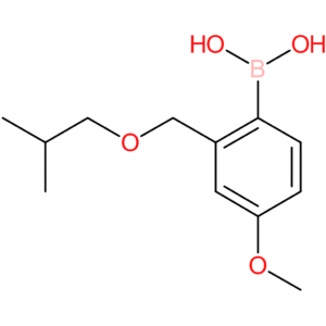 (4-methoxy-2-[(2-methylpropoxy)methyl]phenyl)boronic acid