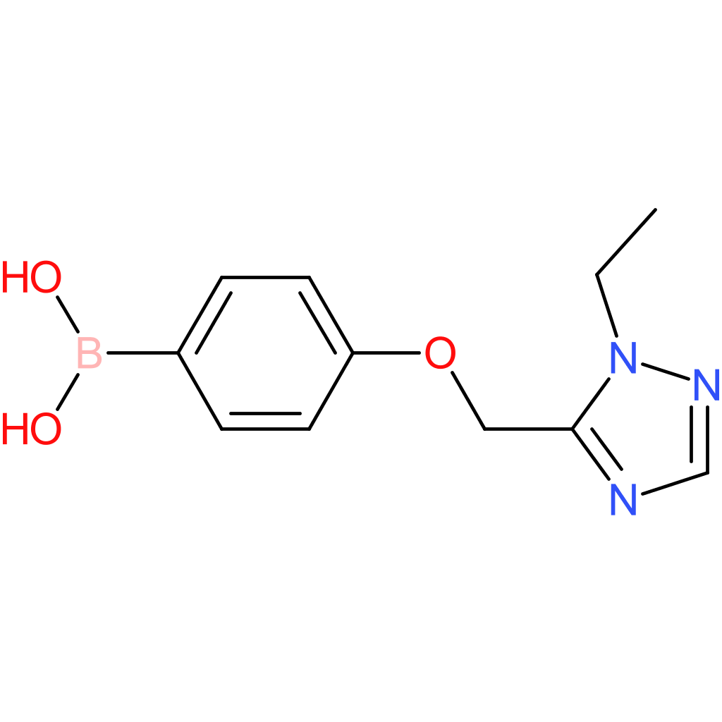 (4-[(1-ethyl-1h-1,2,4-triazol-5-yl)methoxy]phenyl)boronic acid