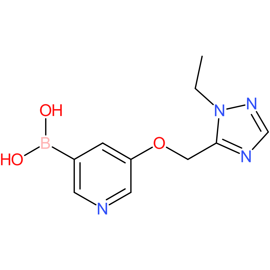 (5-[(1-ethyl-1h-1,2,4-triazol-5-yl)methoxy]pyridin-3-yl)boronic acid
