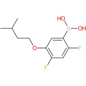 2,4-difluoro-5-(3-methylbutoxy)phenylboronic acid