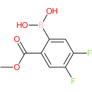 4,5-difluoro-2-(methoxycarbonyl)phenylboronic acid