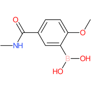 2-methoxy-5-(methylaminocarbonyl)phenylboronic acid