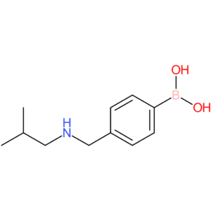 4-[[(2-methylpropyl)amino]methyl]phenylboronic acid