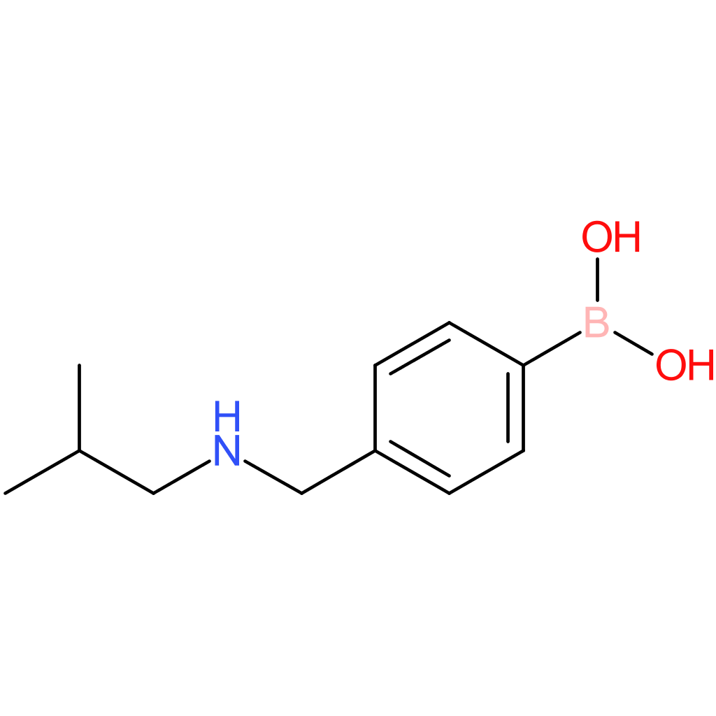 4-[[(2-methylpropyl)amino]methyl]phenylboronic acid