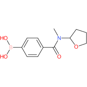 4-((tetrahydrofuran-2-yl)methylcarbamoyl)phenylboronic acid