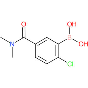 2-chloro-5-(dimethylcarbamoyl)benzeneboronic acid