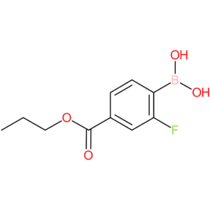 2-fluoro-4-(n-propoxycarbonyl)benzeneboronic acid