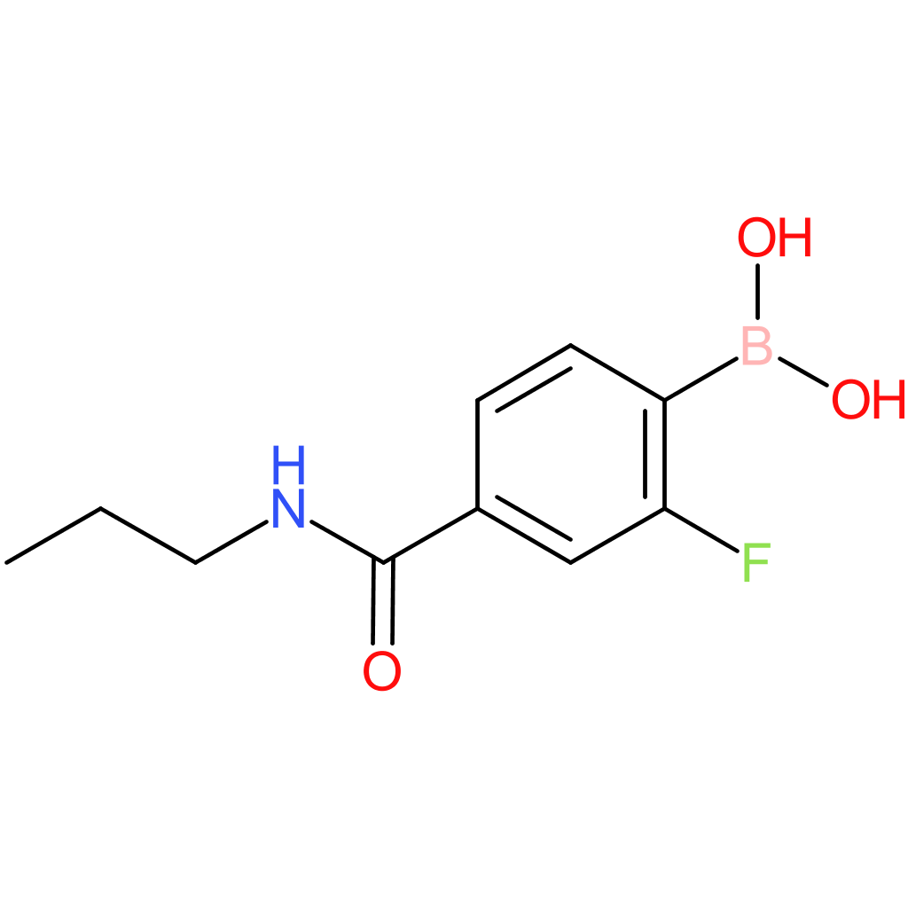 2-fluoro-4-(n-propylcarbamoyl)benzeneboronic acid