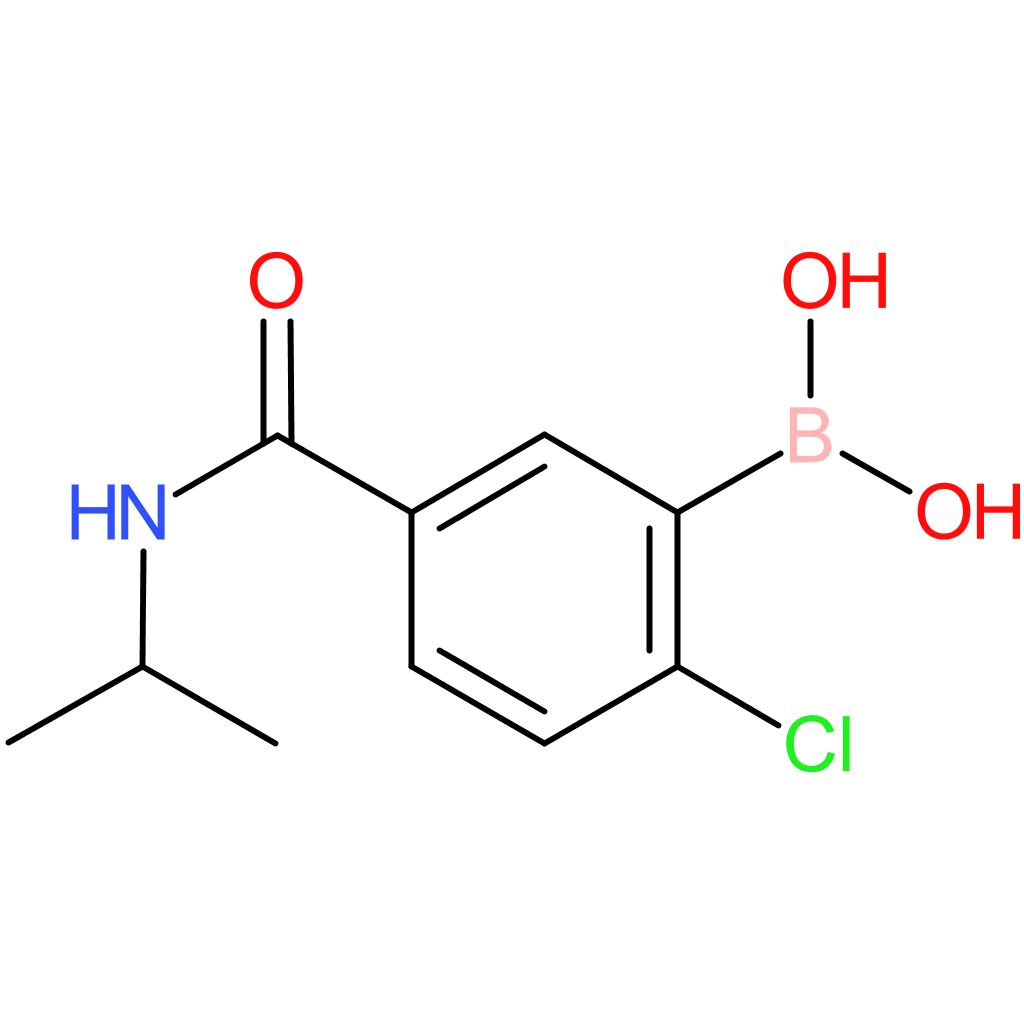 2-chloro-5-(isopropylcarbamoyl)benzeneboronic acid