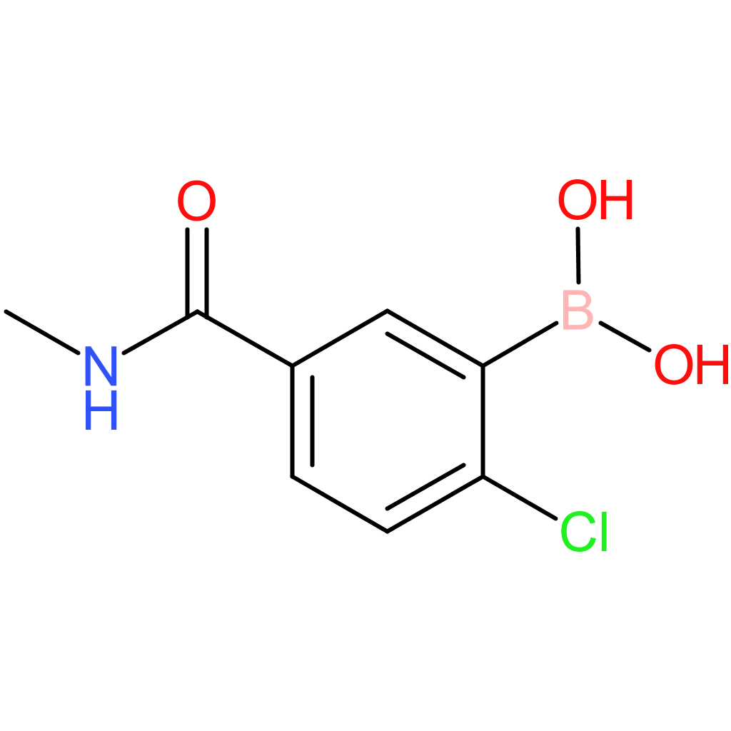 2-chloro-5-(methylcarbamoyl)benzeneboronic acid
