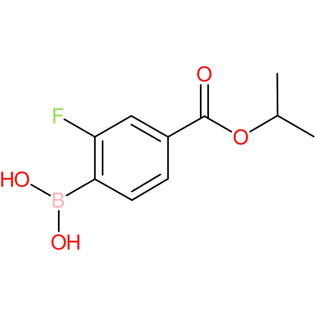 2-fluoro-4-(isopropoxycarbonyl)benzeneboronic acid