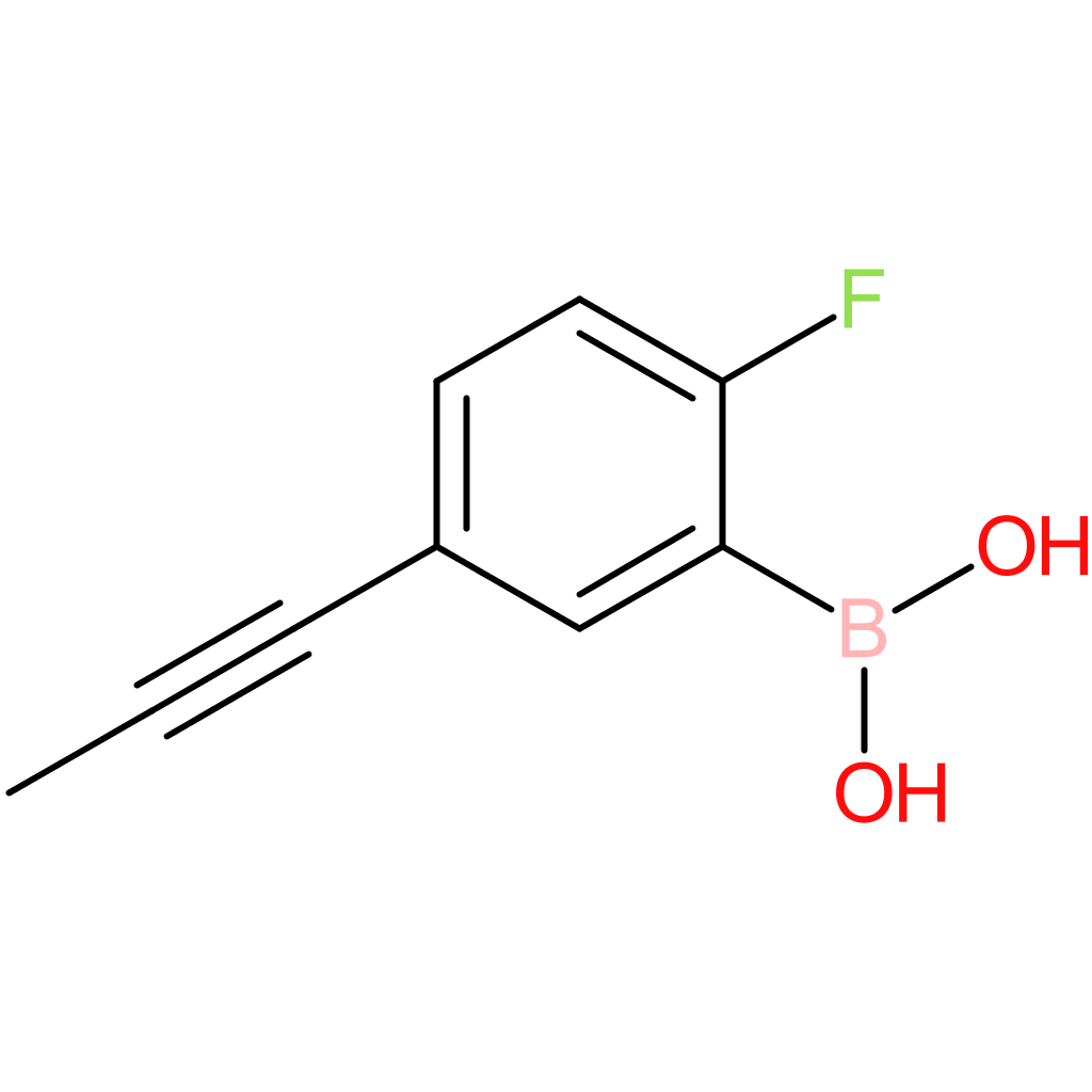 boronic acid, b-[2-fluoro-5-(1-propyn-1-yl)phenyl]-