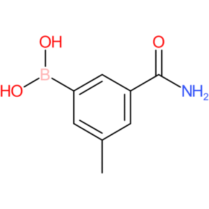 (3-carbamoyl-5-methylphenyl)boronic acid