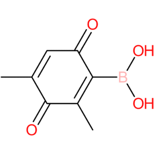 (2,4-dimethyl-3,6-dioxocyclohexa-1,4-dien-1-yl)boronic acid