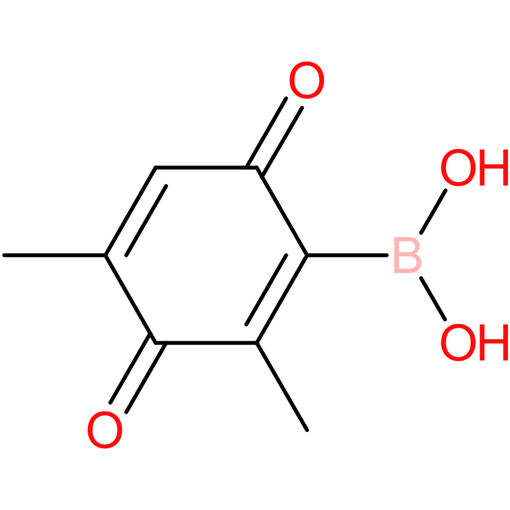 (2,4-dimethyl-3,6-dioxocyclohexa-1,4-dien-1-yl)boronic acid