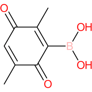 (2,5-dimethyl-3,6-dioxocyclohexa-1,4-dien-1-yl)boronic acid