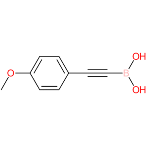 b-[2-(4-methoxyphenyl)ethynyl]-boronic acid