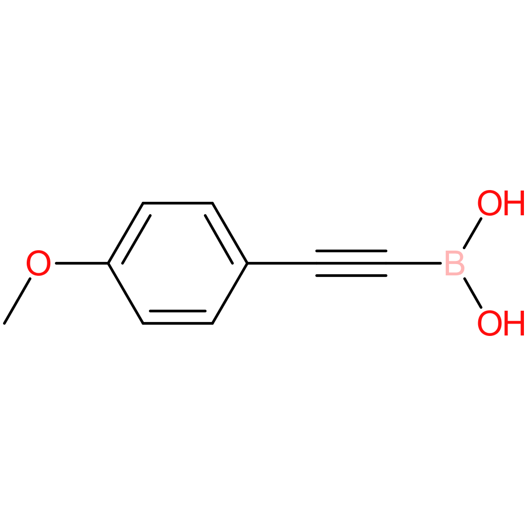b-[2-(4-methoxyphenyl)ethynyl]-boronic acid