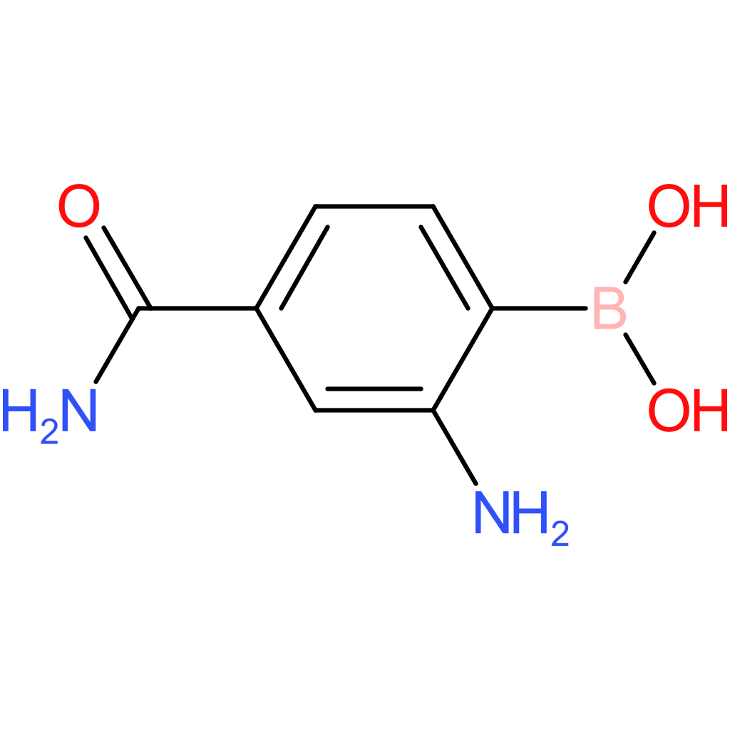 boronic acid, b-[2-amino-4-(aminocarbonyl)phenyl]-