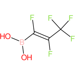 (E)-(perfluoroprop-1-en-1-yl)boronic acid