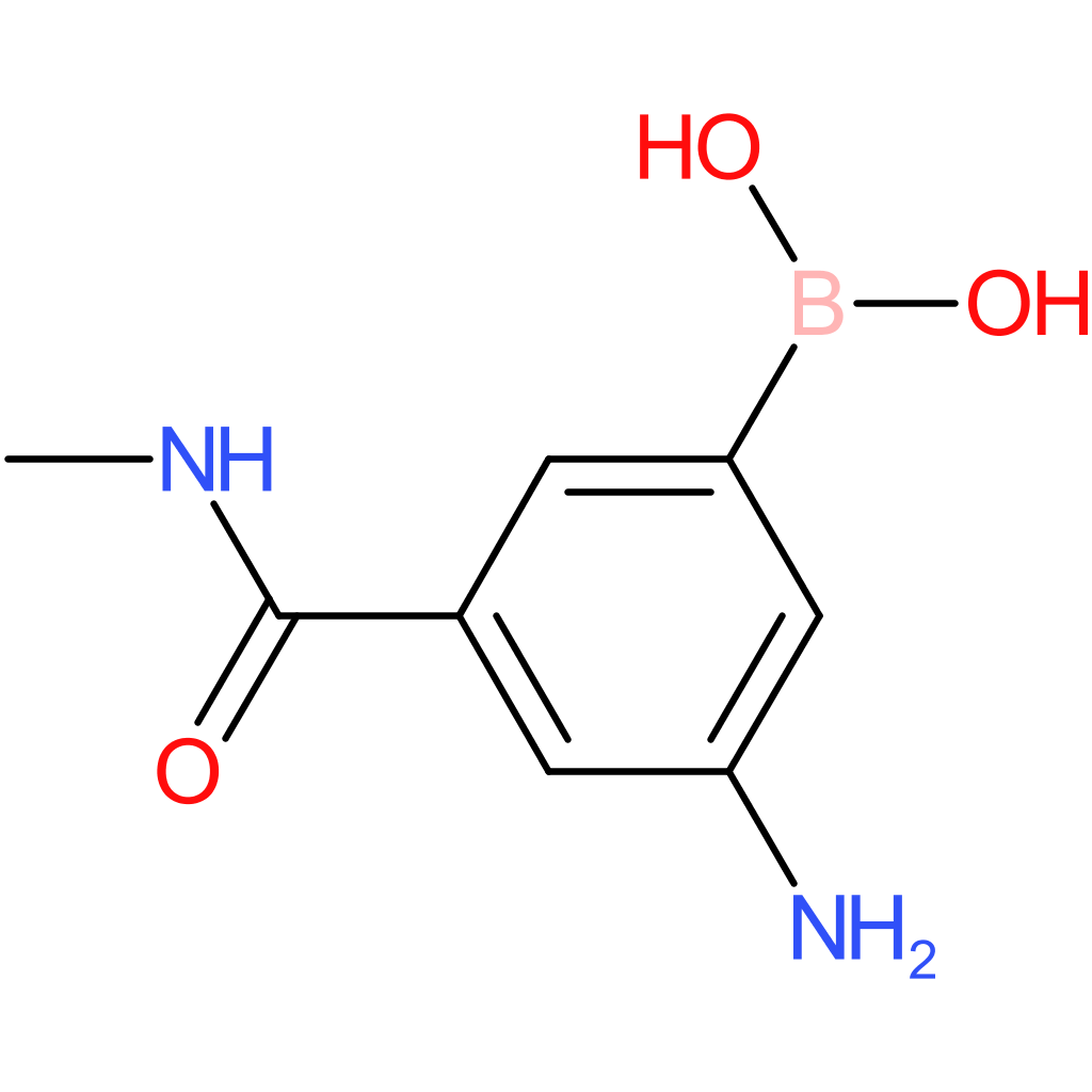 3-amino-5-(methylcarbamoyl)phenylboronic acid