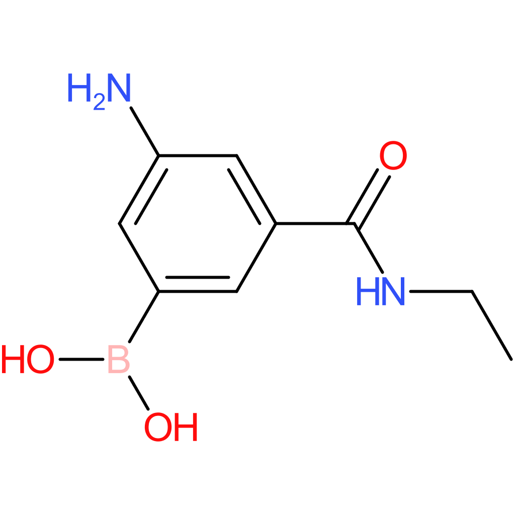3-amino-5-(ethylcarbamoyl)phenylboronic acid