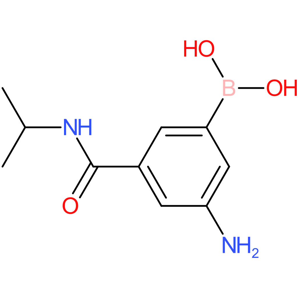 3-amino-5-(isopropylcarbamoyl)phenylboronic acid