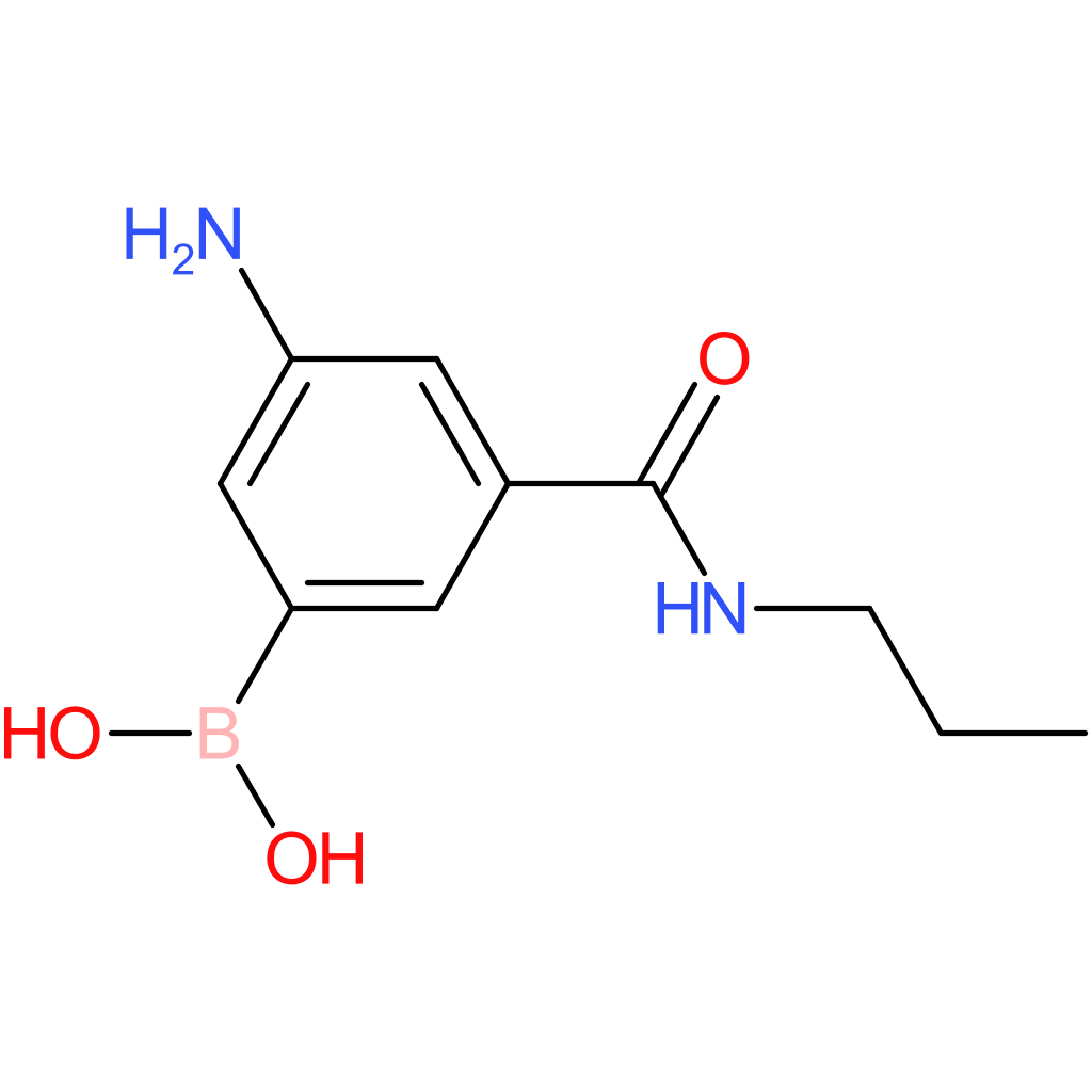 3-amino-5-(propylcarbamoyl)phenylboronic acid