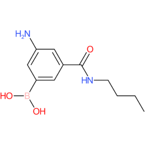 3-amino-5-(butylcarbamoyl)phenylboronic acid