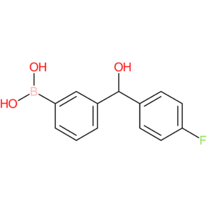 3-[(4-fluorophenyl)(hydroxy)methyl]phenylboronic acid