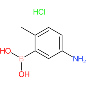 5-amino-2-methylphenylboronic acid, hcl