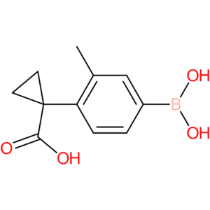 1-(4-borono-2-methylphenyl)cyclopropanecarboxylic acid