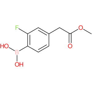 (2-fluoro-4-(2-methoxy-2-oxoethyl)phenyl)boronic acid
