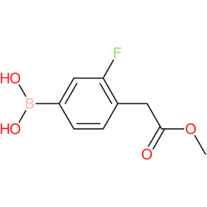 (3-fluoro-4-(2-methoxy-2-oxoethyl)phenyl)boronic acid