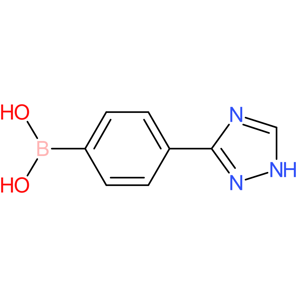 (4-(1h-1,2,4-triazol-3-yl)phenyl)boronic acid