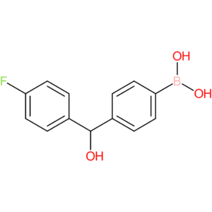 4-[(4-fluorophenyl)(hydroxy)methyl]phenylboronic acid