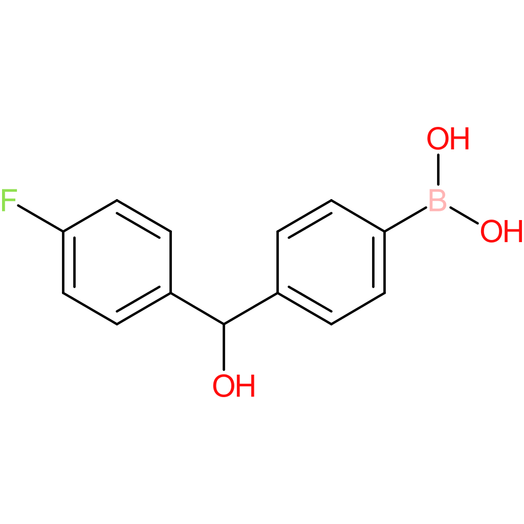 4-[(4-fluorophenyl)(hydroxy)methyl]phenylboronic acid