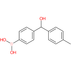 4-[hydroxy(4-methylphenyl)methyl]phenylboronic acid