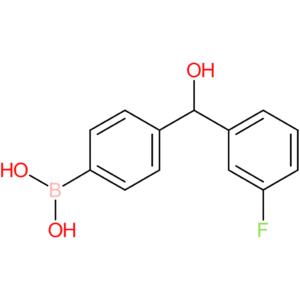 4-[(3-fluorophenyl)(hydroxy)methyl]phenylboronic acid