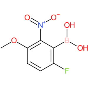 6-fluoro-3-methoxy-2-nitrophenylboronic acid