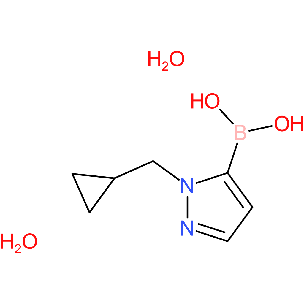 1-(cyclopropylmethyl)-1h-pyrazolE-5-boronic acid, dihydrate