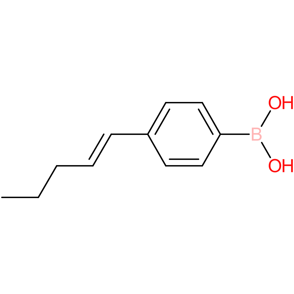 (E)-(4-(pent-1-en-1-yl)phenyl)boronic acid