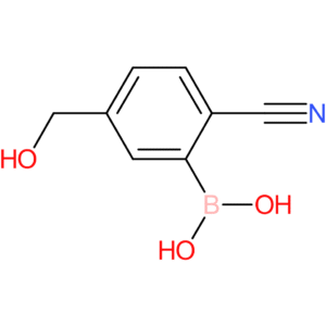 (2-cyano-5-(hydroxymethyl)phenyl)boronic acid