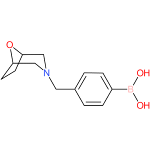 (4-(8-oxa-3-azabicyclo[3.2.1]octan-3-ylmethyl)phenyl)boronic acid