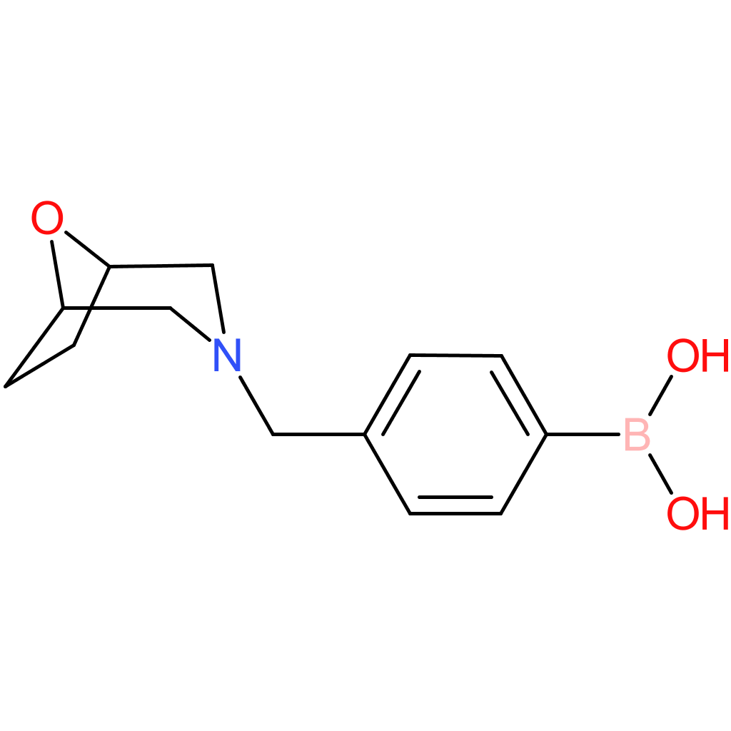 (4-(8-oxa-3-azabicyclo[3.2.1]octan-3-ylmethyl)phenyl)boronic acid