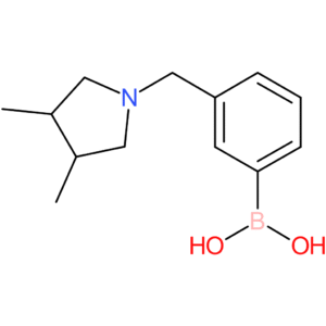 (3-[(3,4-dimethylpyrrolidin-1-yl)methyl]phenyl)boronic acid