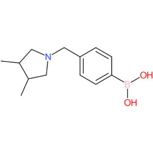 (4-[(3,4-dimethylpyrrolidin-1-yl)methyl]phenyl)boronic acid