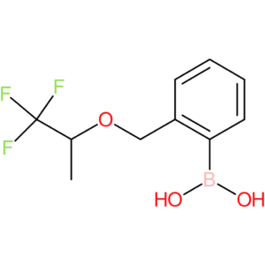 (2-([(1,1,1-trifluoropropan-2-yl)oxy]methyl)phenyl)boronic acid