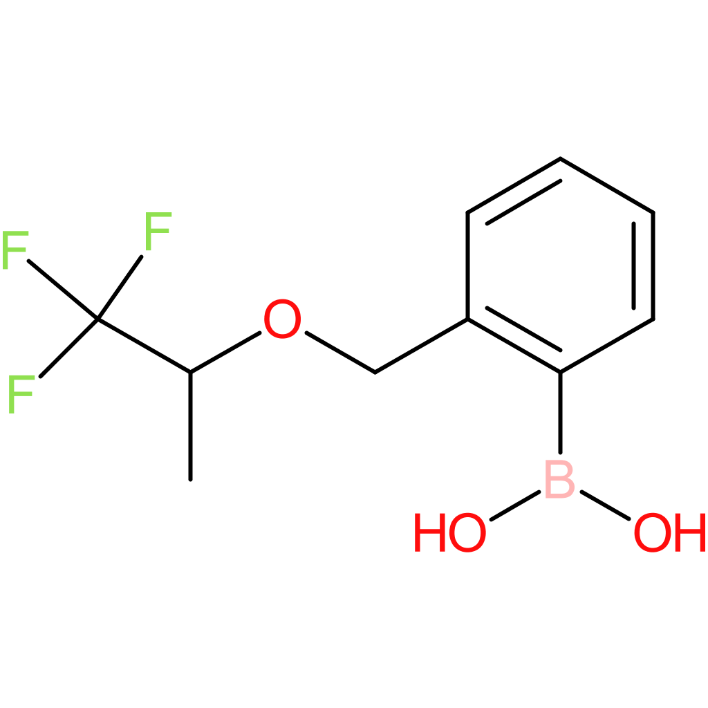 (2-([(1,1,1-trifluoropropan-2-yl)oxy]methyl)phenyl)boronic acid